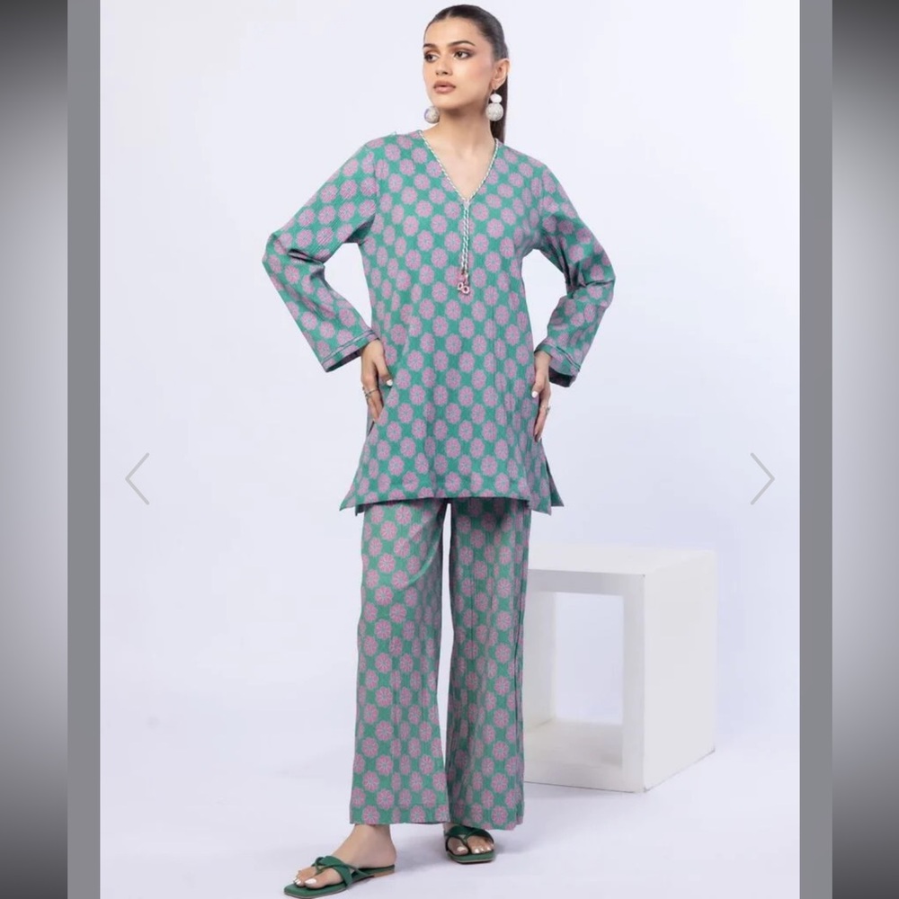 khaadi pakistani kurta pants size 10